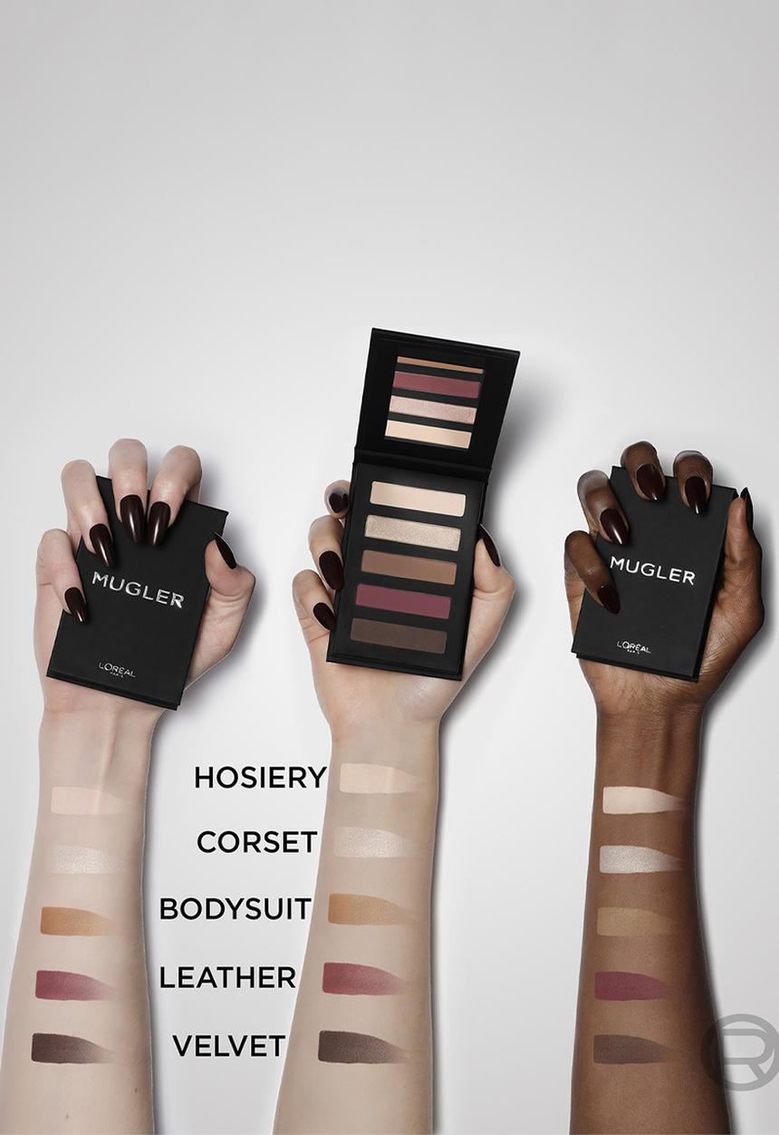L'Oreal Paris - LOreal x Mugler : Spectrum Eyeshadow Palette - The Nude Collection