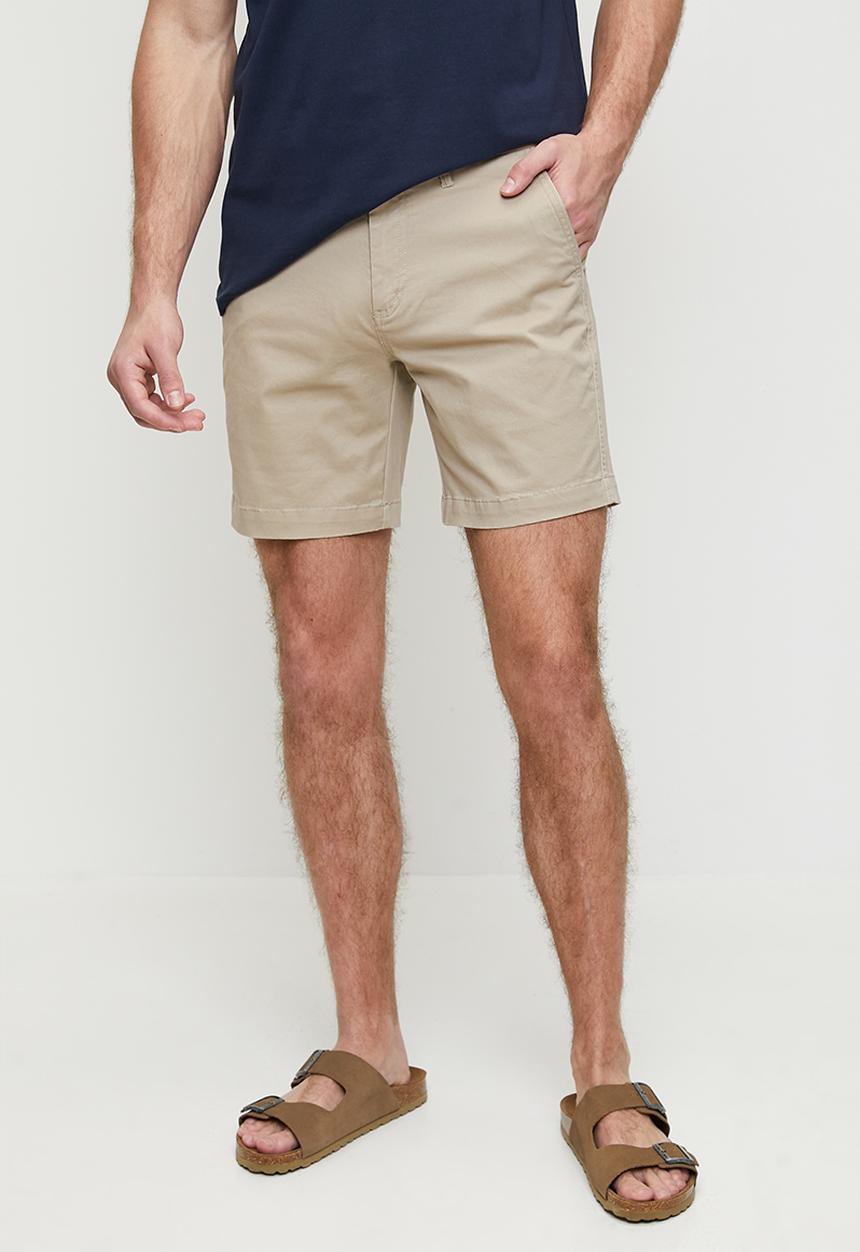 Pringle of Scotland - Matthew thigh chino short - camel
