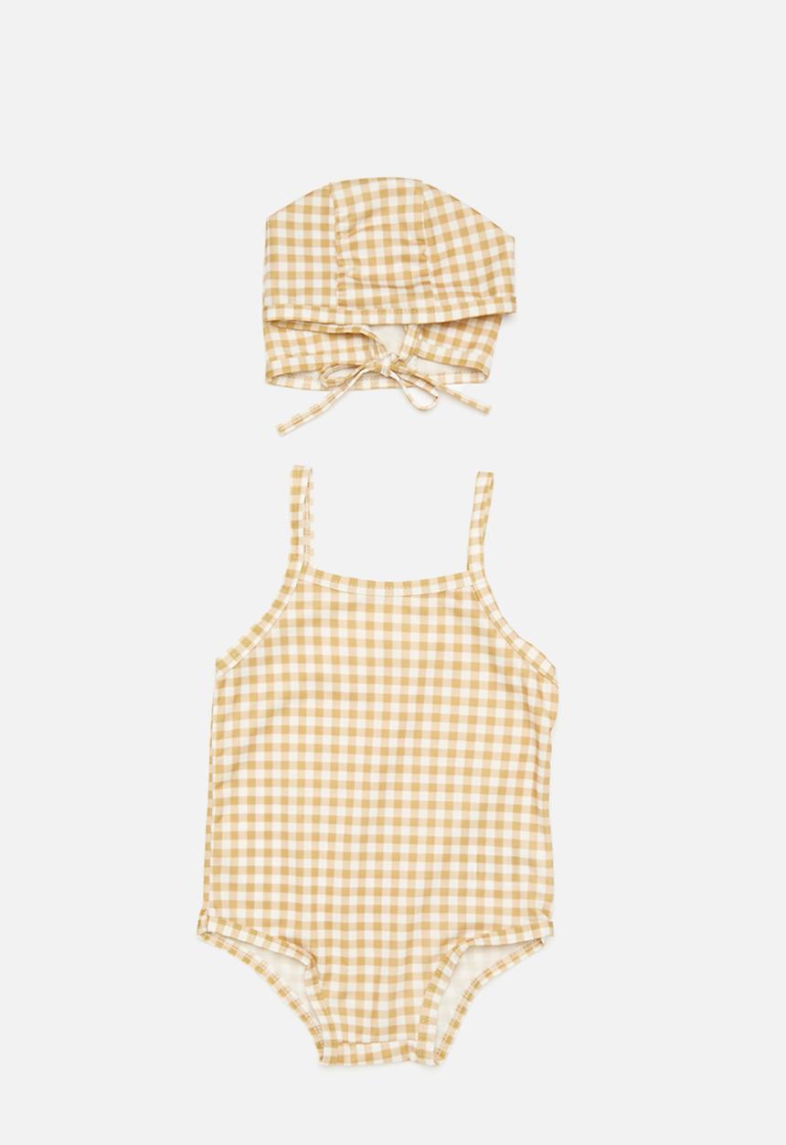 Pop Candy - Baby one piece bikini - yellow