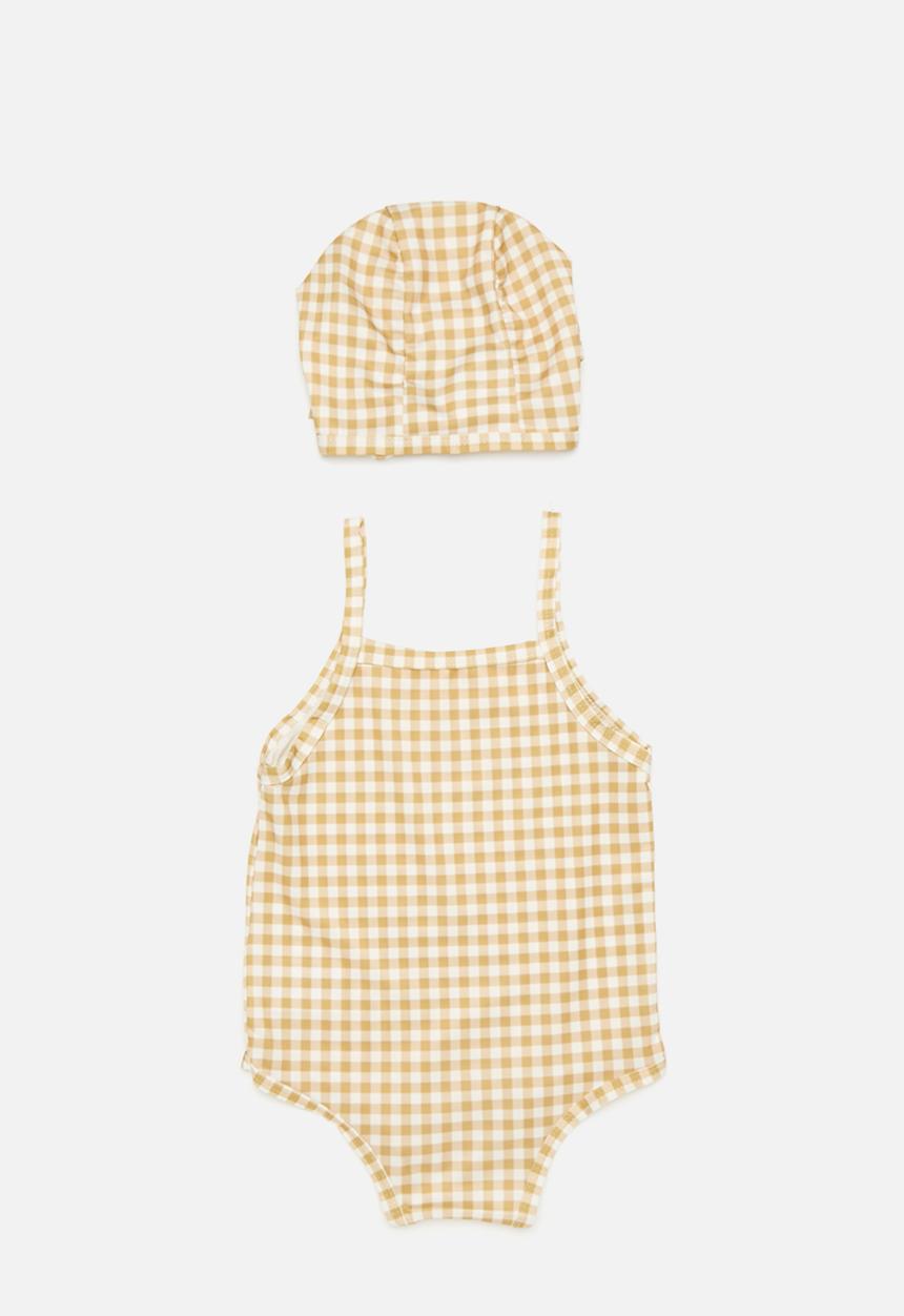 Pop Candy - Baby one piece bikini - yellow