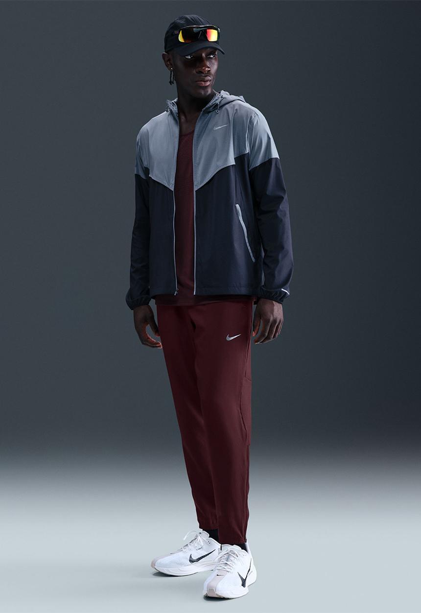 Nike - Challenger Dri-FIT Woven Pants - Burgundy Crush/Black/Reflective Silv
