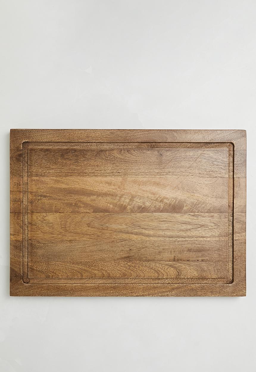 Sixth Floor - Rectangle wooden butcher's block - Natural