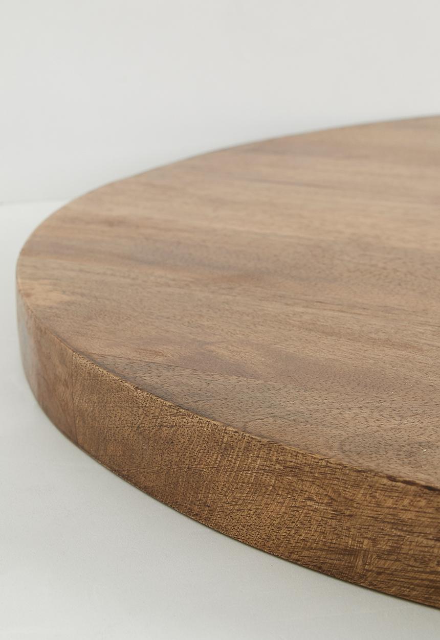 Sixth Floor - Round wooden butcher's block - natural