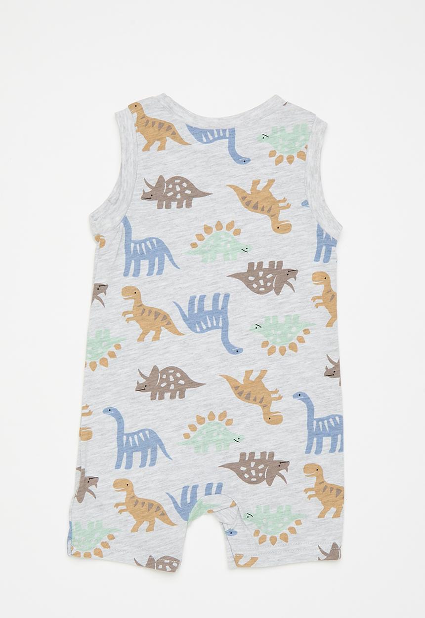 Pop Candy - Sleeveless romper - grey