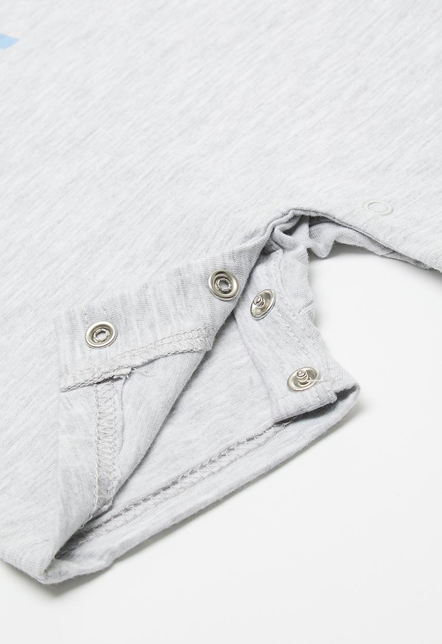 Pop Candy - Short sleeve romper - grey