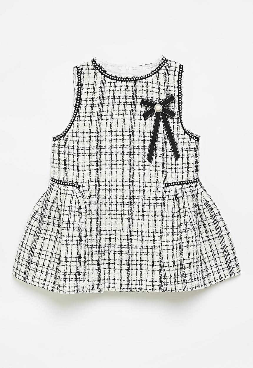 Pop Candy - Sleeveless tweed dress - multi