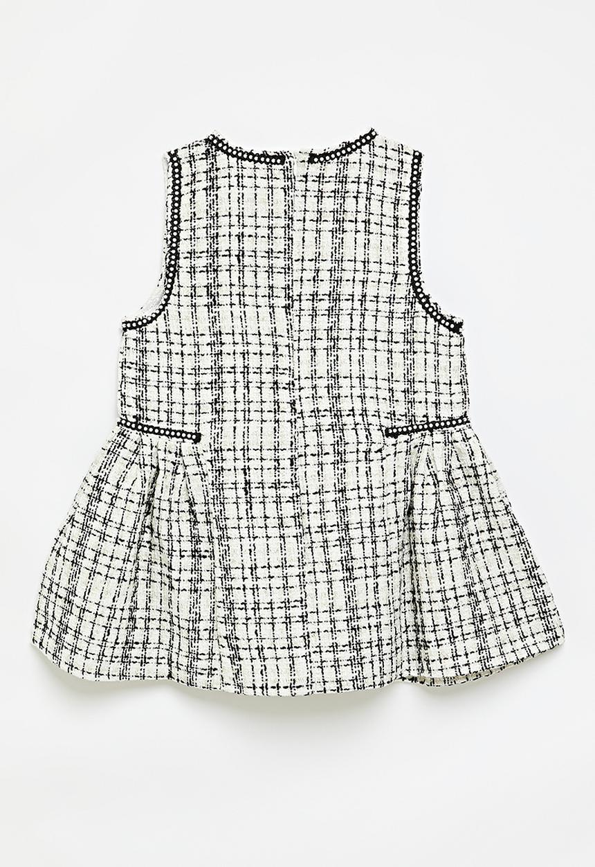 Pop Candy - Sleeveless tweed dress - multi