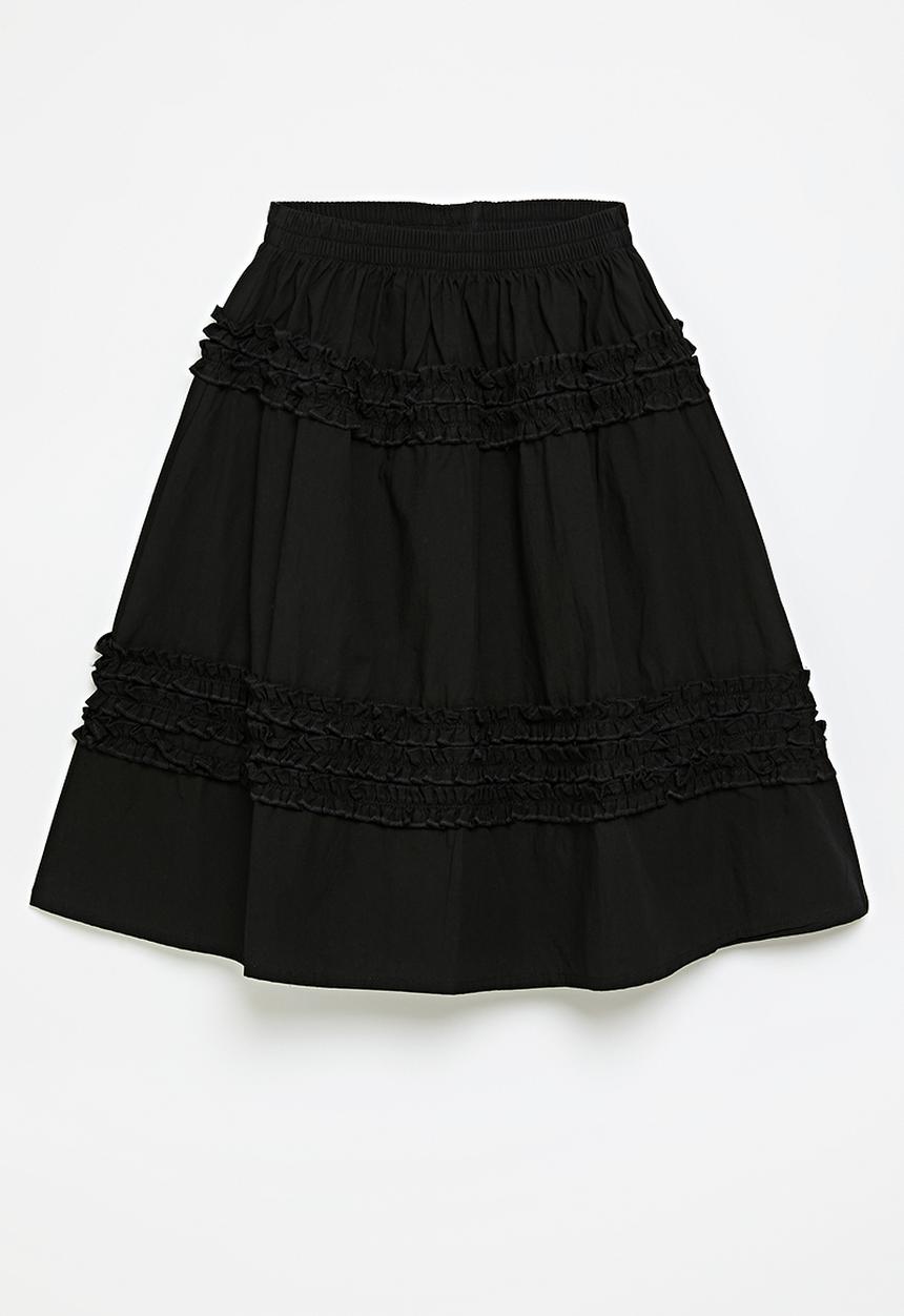 Pop Candy - Elasticated waist skirt - black