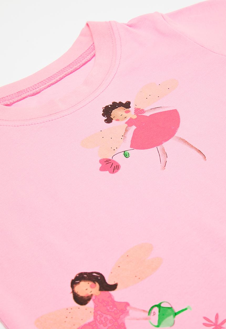 Pop Candy - Hand painted graphic pj set - pink