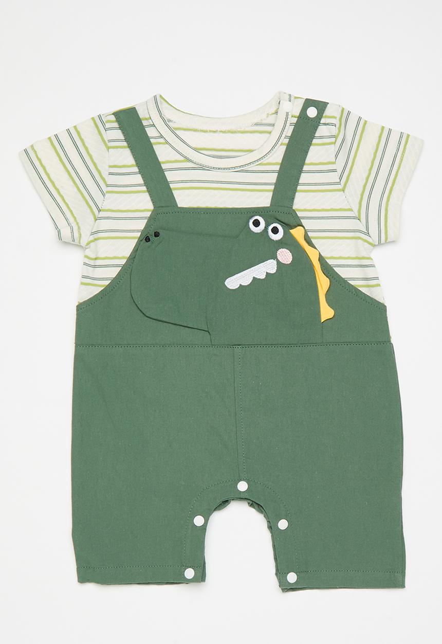 Pop Candy - Romper & tee set - multi