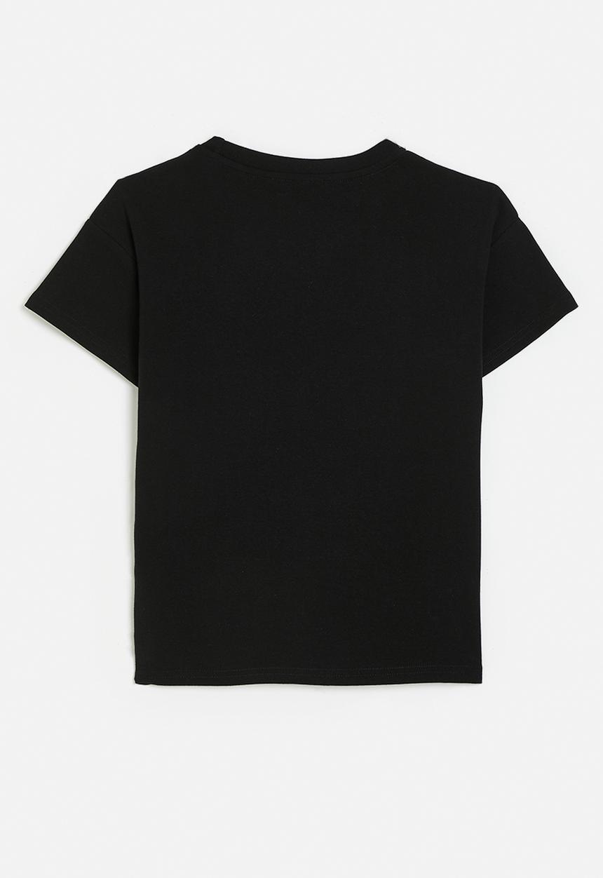 Pop Candy - Dino print tee - black