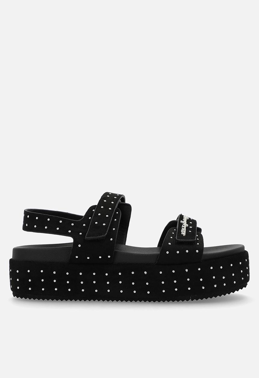 SISSY BOY - Studdy platform - black