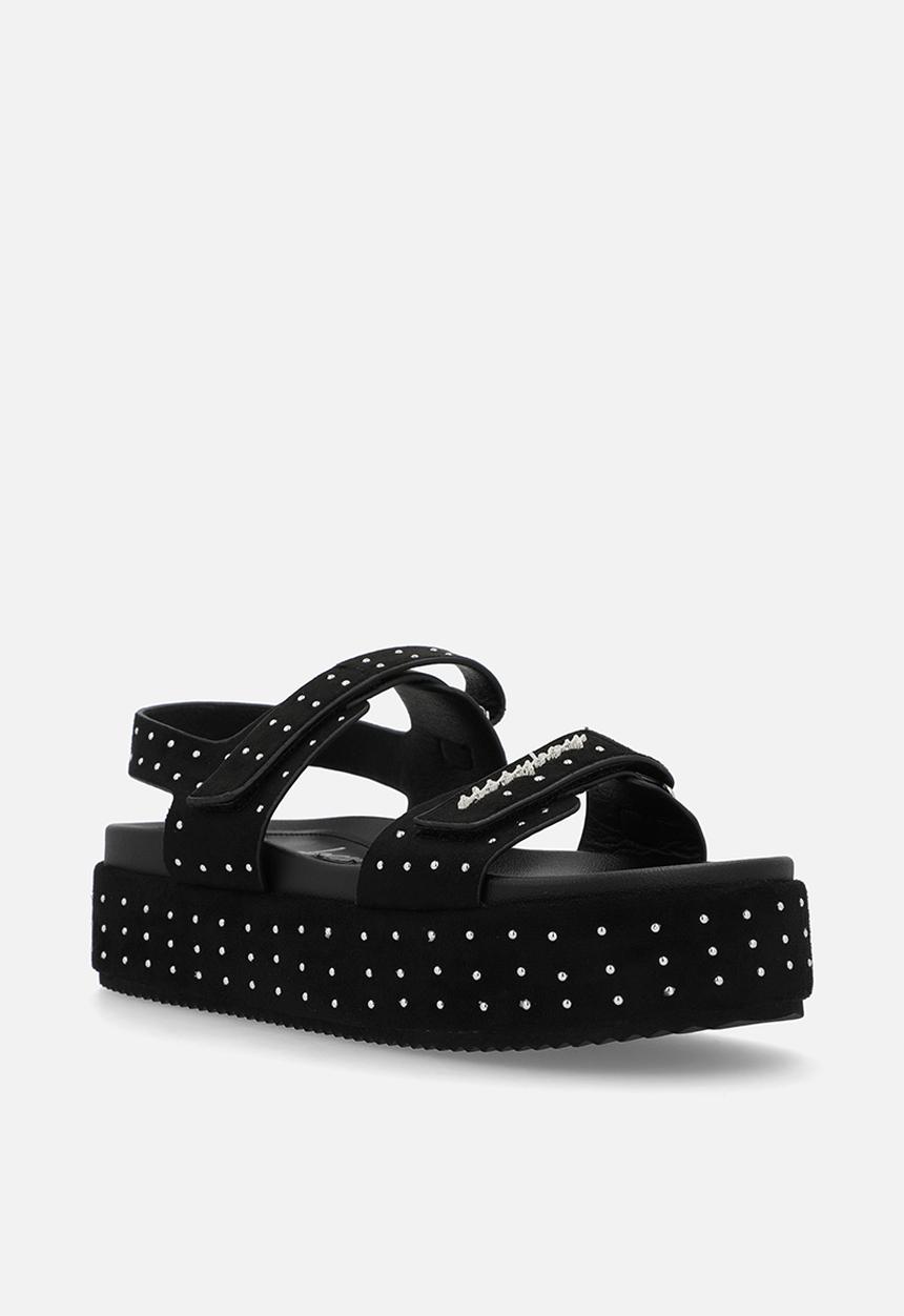 SISSY BOY - Studdy platform - black