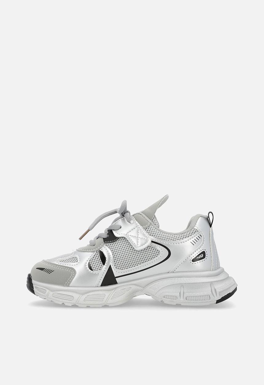 Pop Candy - Lace up sneakers - grey