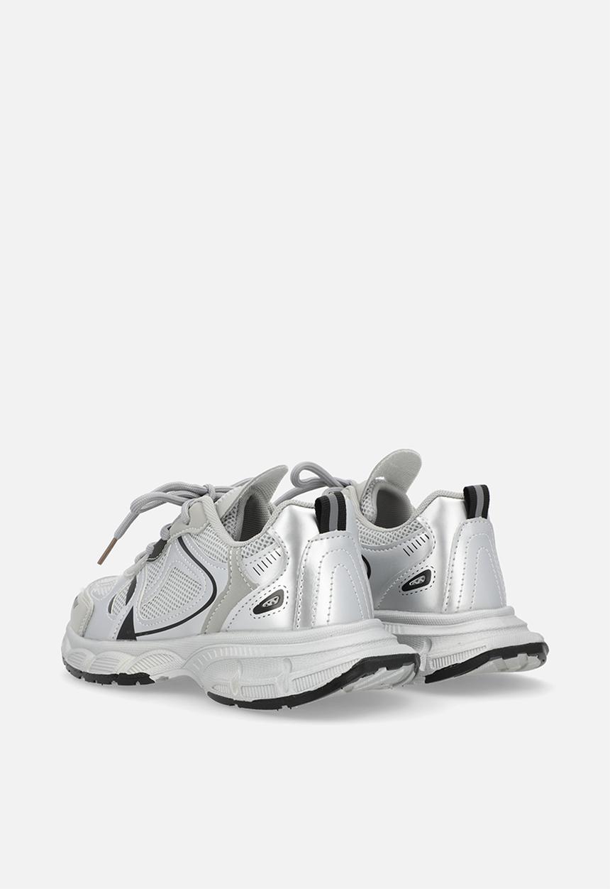 Pop Candy - Lace up sneakers - grey