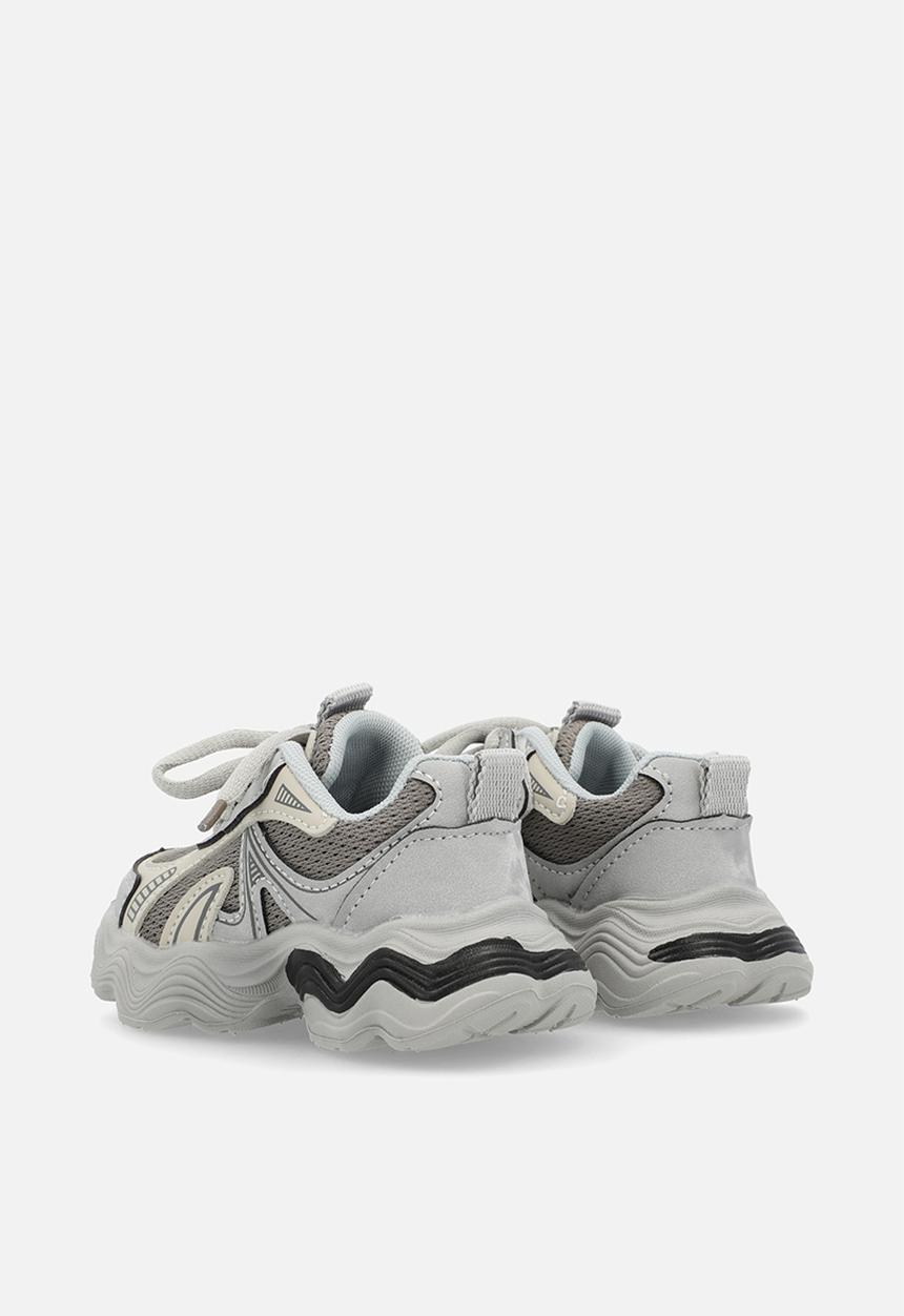 Pop Candy - Lace up sneakers - grey