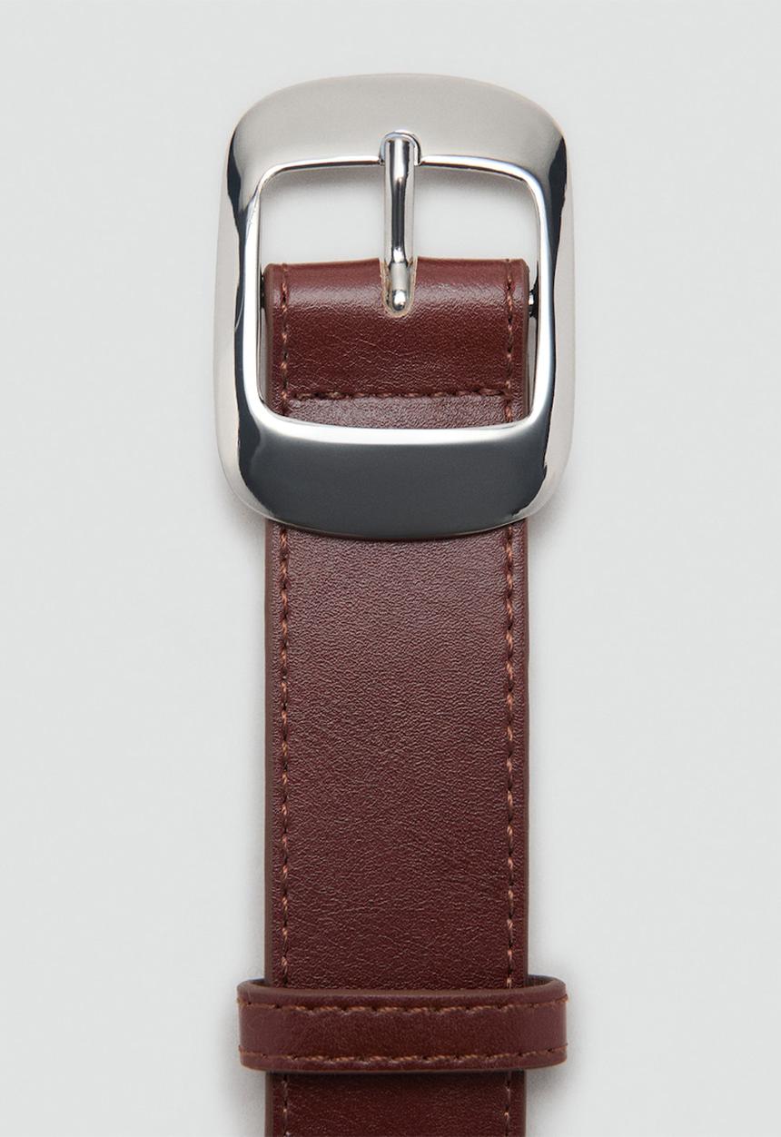 MANGO - Ringo belt - brown