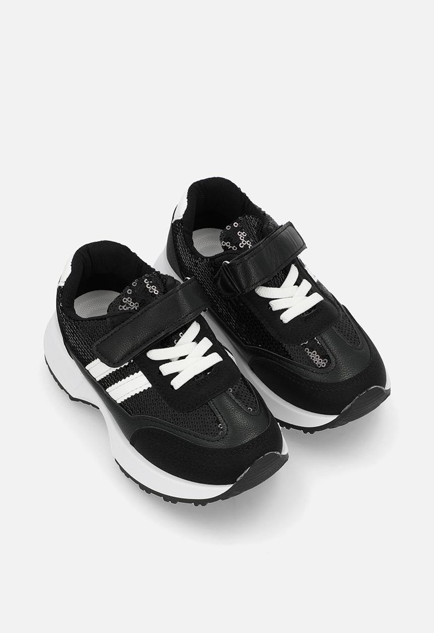 Pop Candy - Lace up sneakers - black