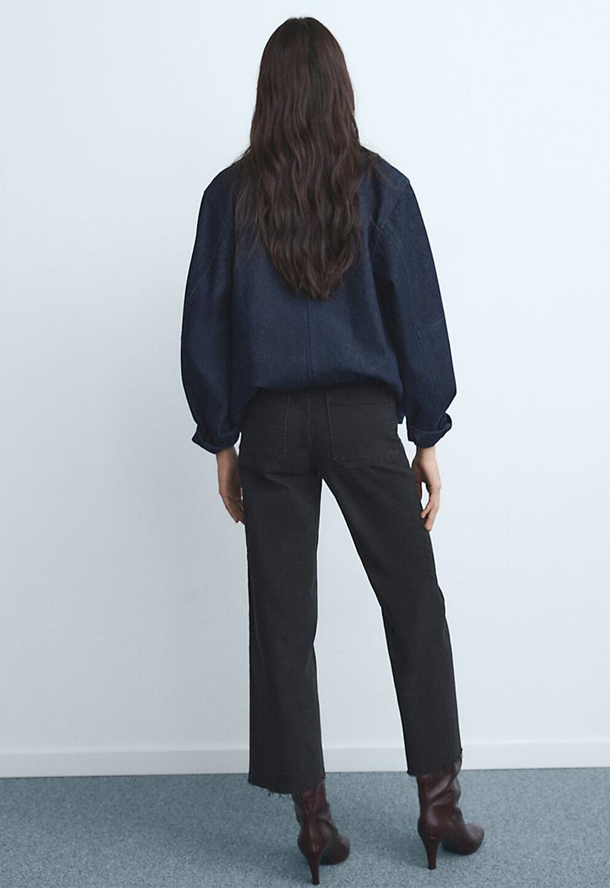 MANGO - Jeans catherin - black