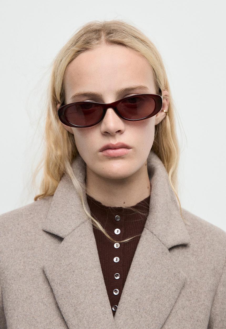 MANGO - Coat dali - light brown