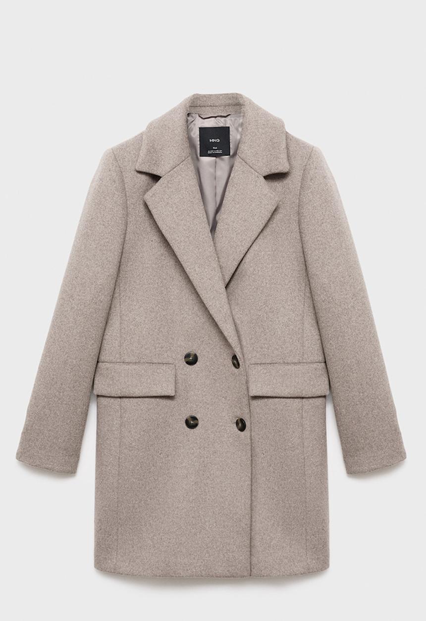 MANGO - Coat dali - light brown