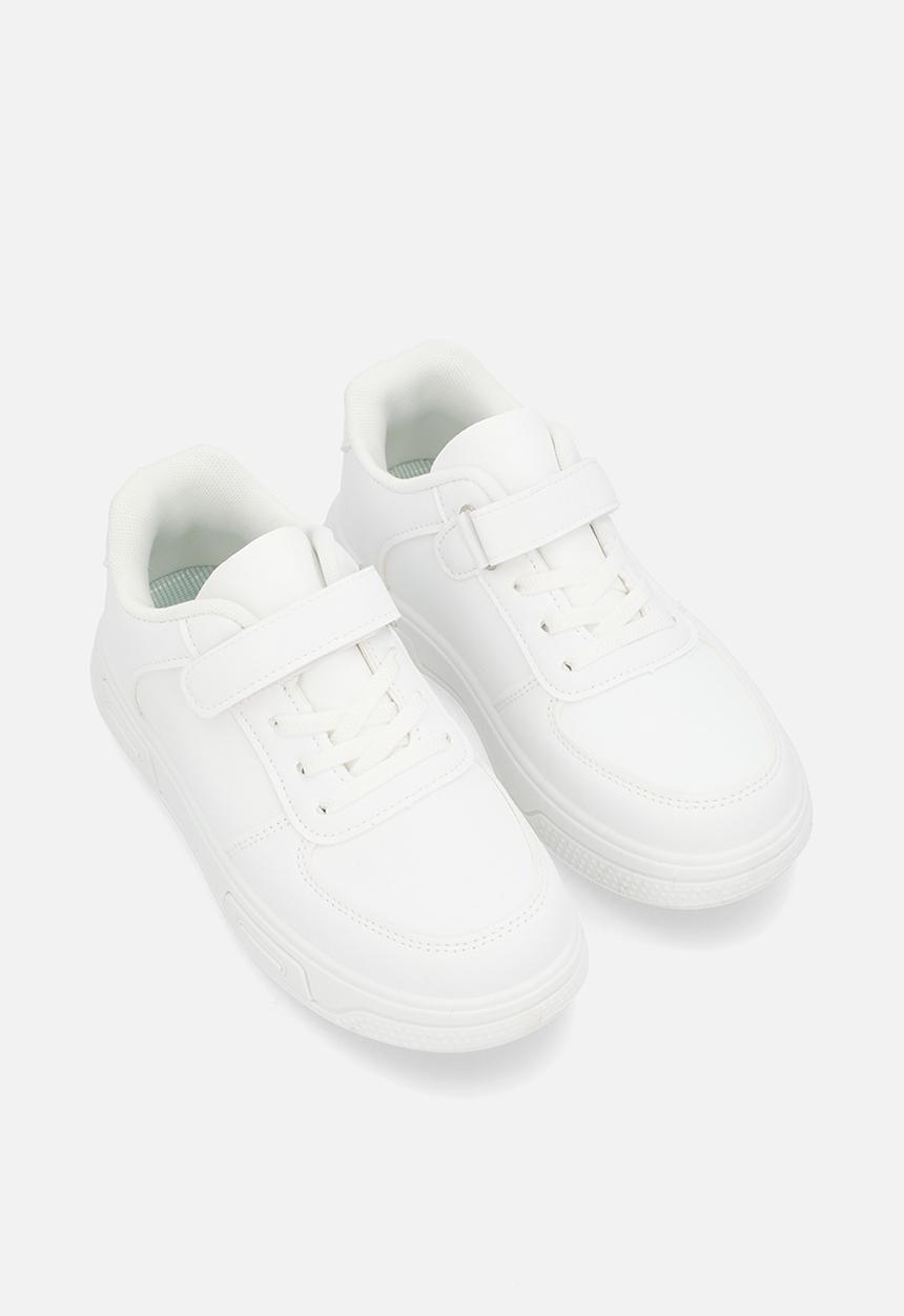 Pop Candy - Lace up sneakers - white