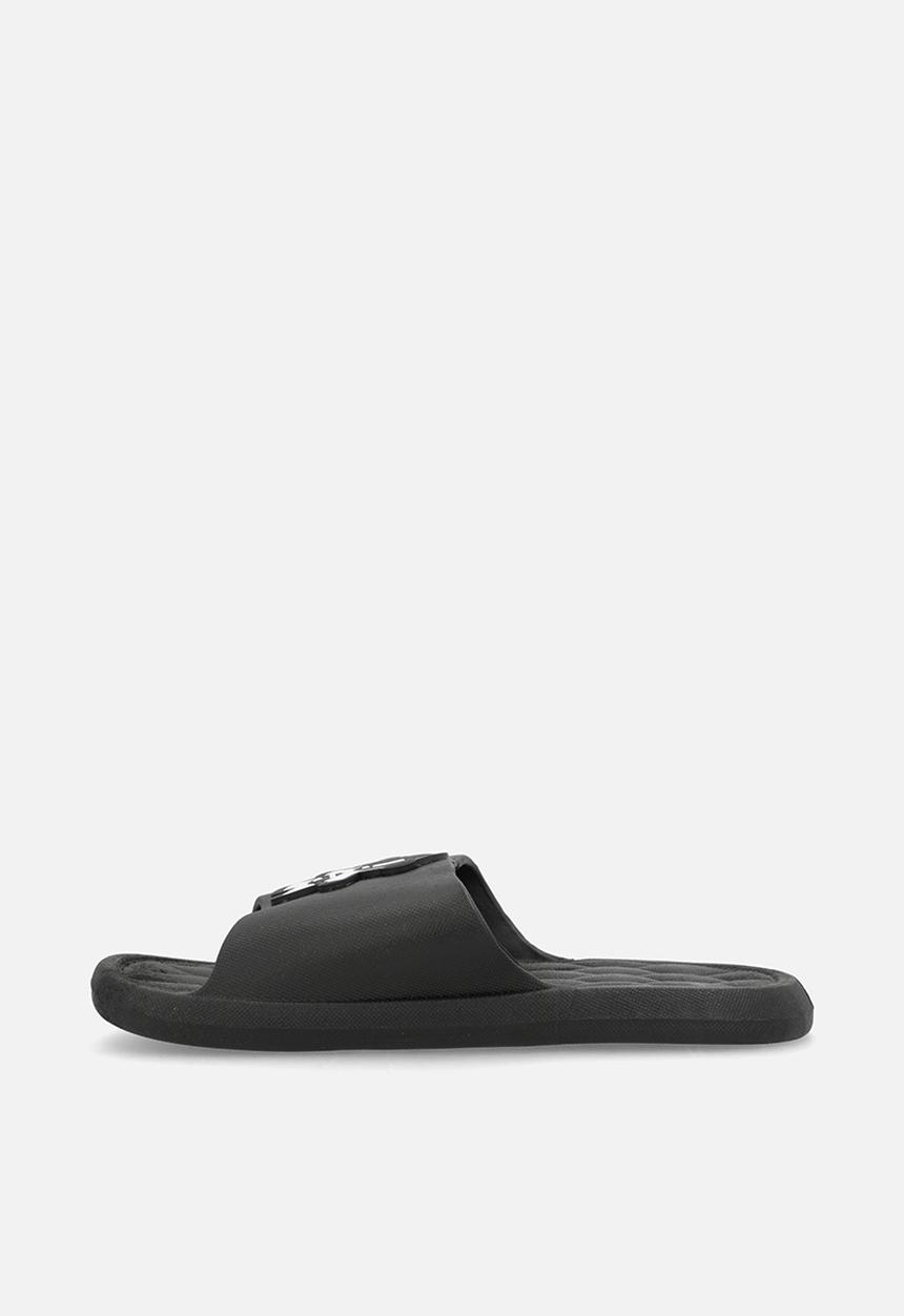 Pop Candy - Astro slide sandals - black