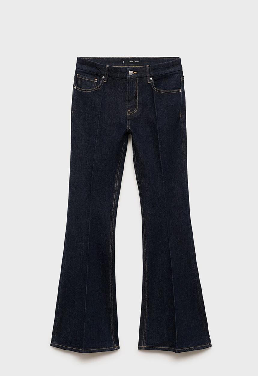 MANGO - Jeans violeta - open blue