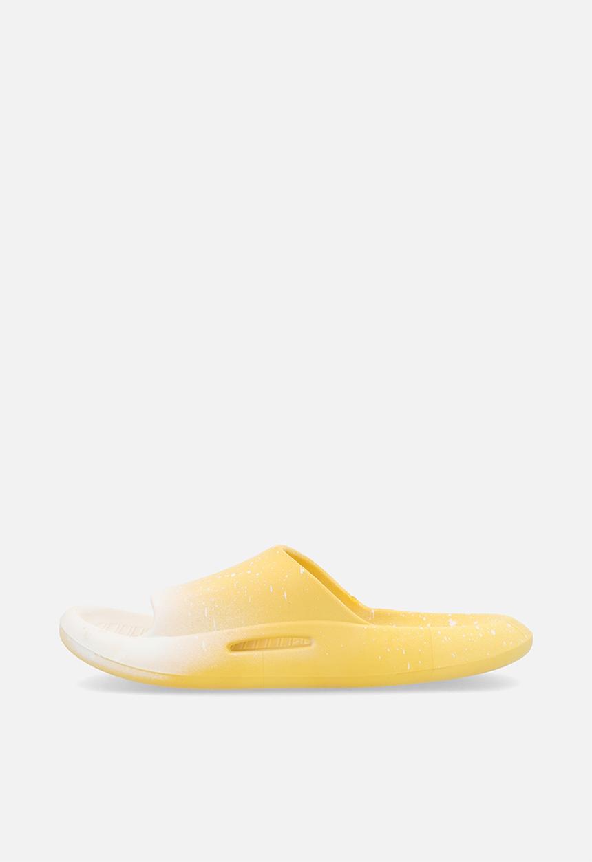 Pop Candy - Ombre slide sandals - yellow