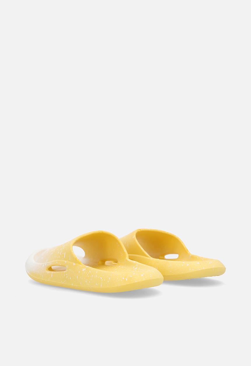 Pop Candy - Ombre slide sandals - yellow