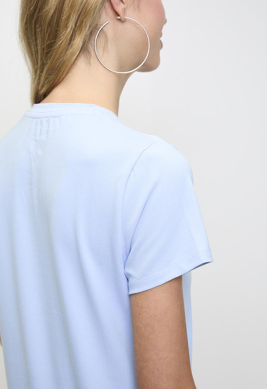 SISSY BOY - Dream Drifter : Regular Tshirt With Pearl And Bling Transfer - Blue