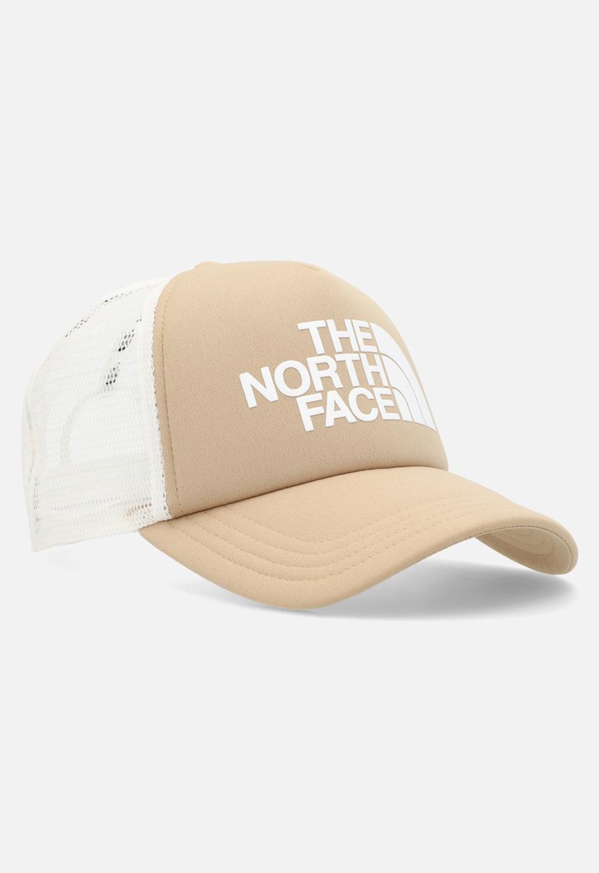 The North Face - TNF Logo Trucker - Khaki Stone/TNF White