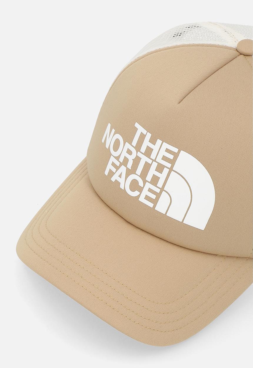 The North Face - TNF Logo Trucker - Khaki Stone/TNF White