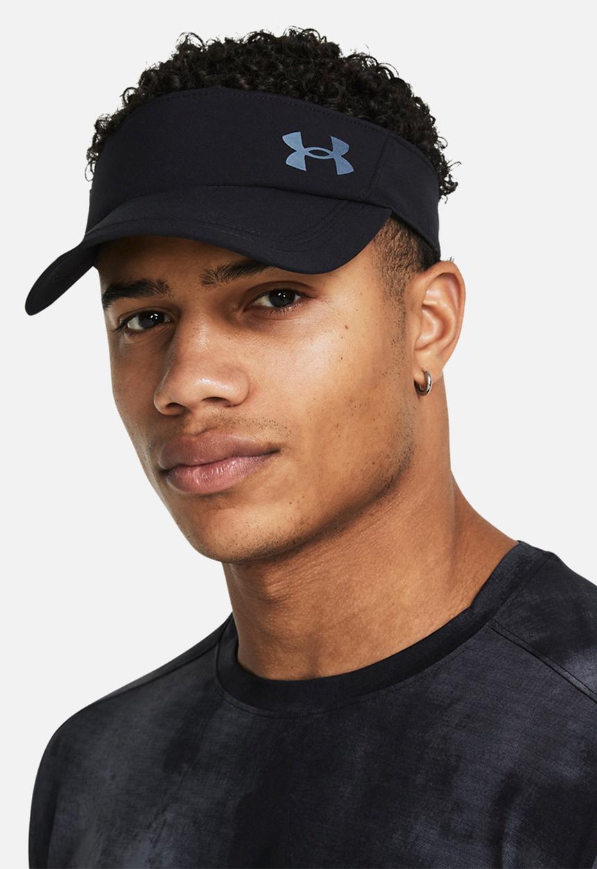 Under Armour - UA Iso-chill Velociti Visor - Black / Black / Reflective