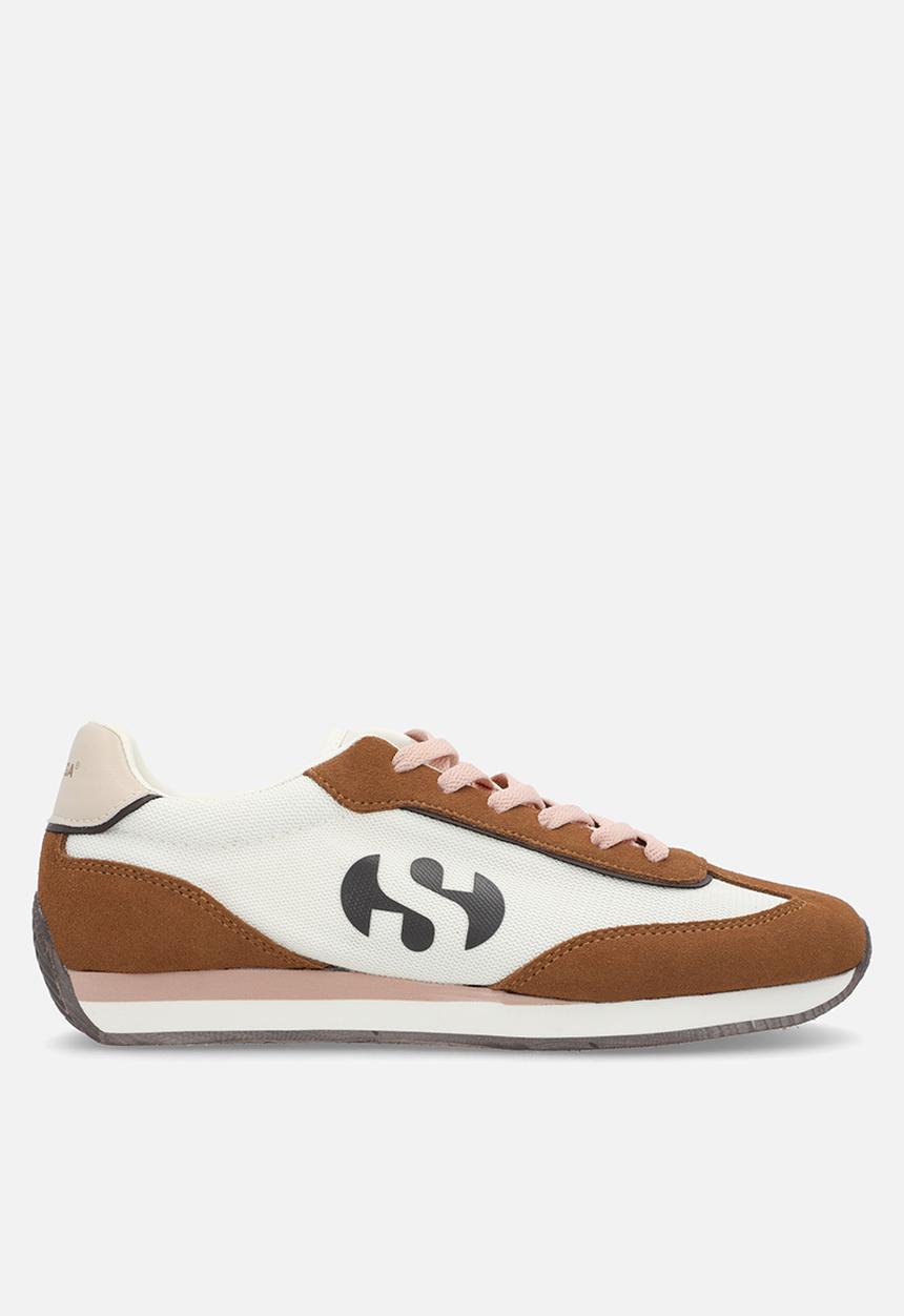 SUPERGA - Luna jogger - beige/choc/pink