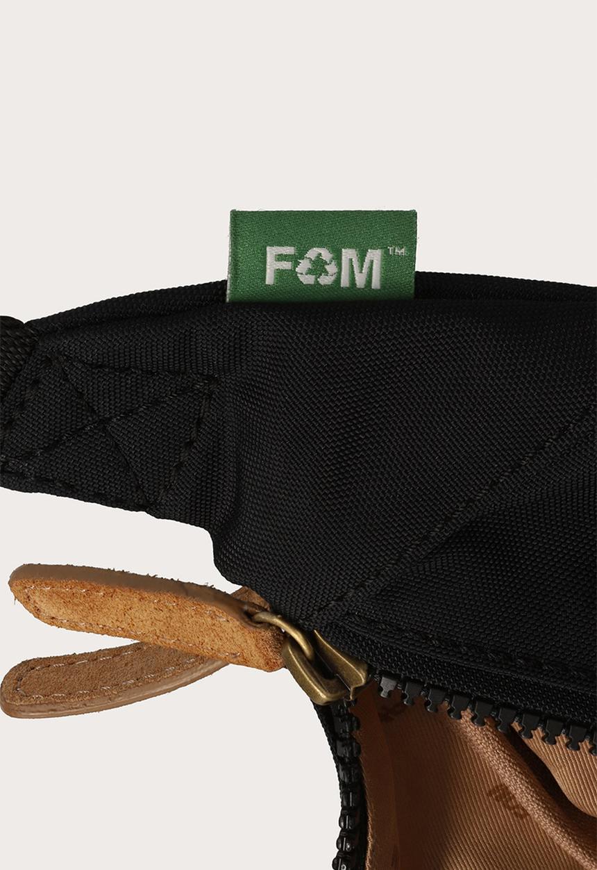 Freedom of Movement - Recycled Moonbag - Black