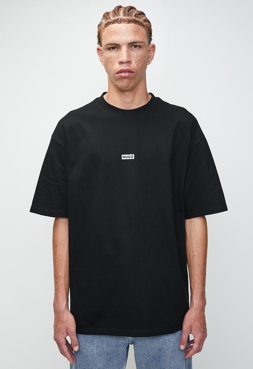 HUGO - Nalono T Shirt - black