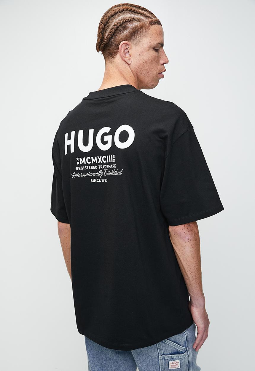 HUGO - Nalono T Shirt - black