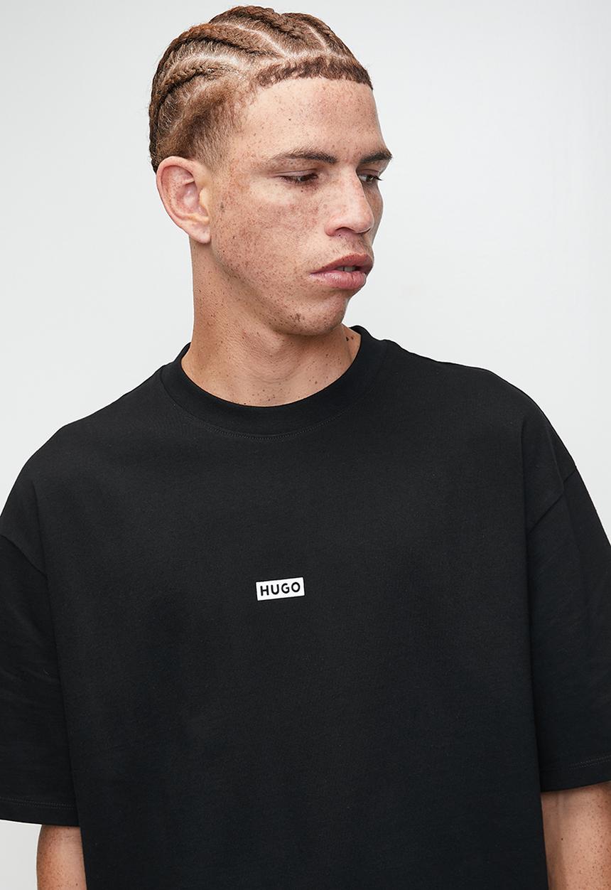 HUGO - Nalono T Shirt - black