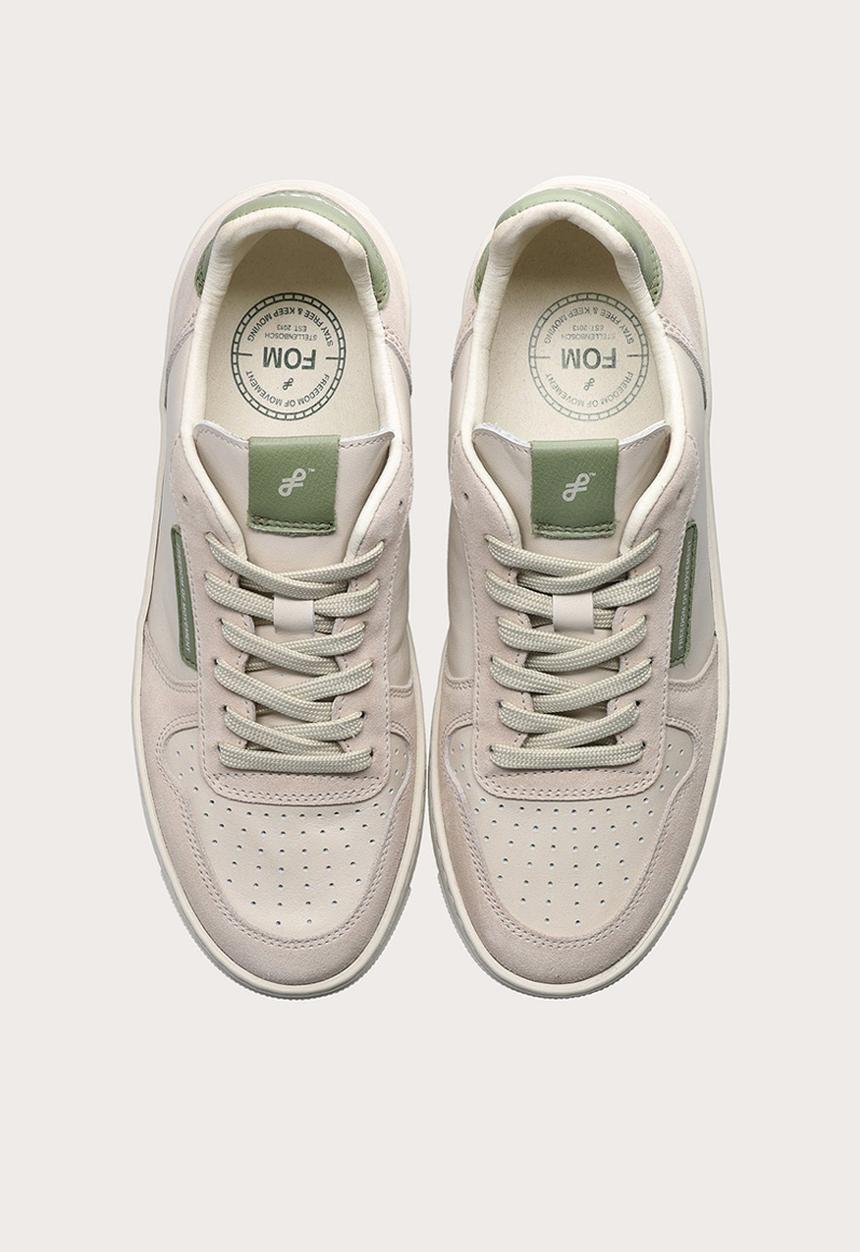 Freedom of Movement - Ladies Tekkie - Off-White/Matcha
