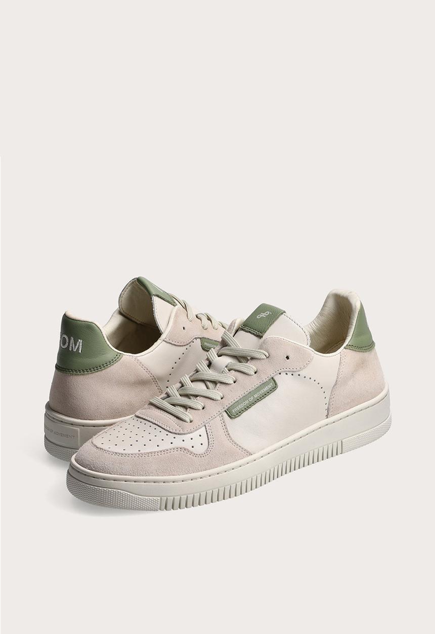 Freedom of Movement - Mens Tekkie - Off-White/Matcha