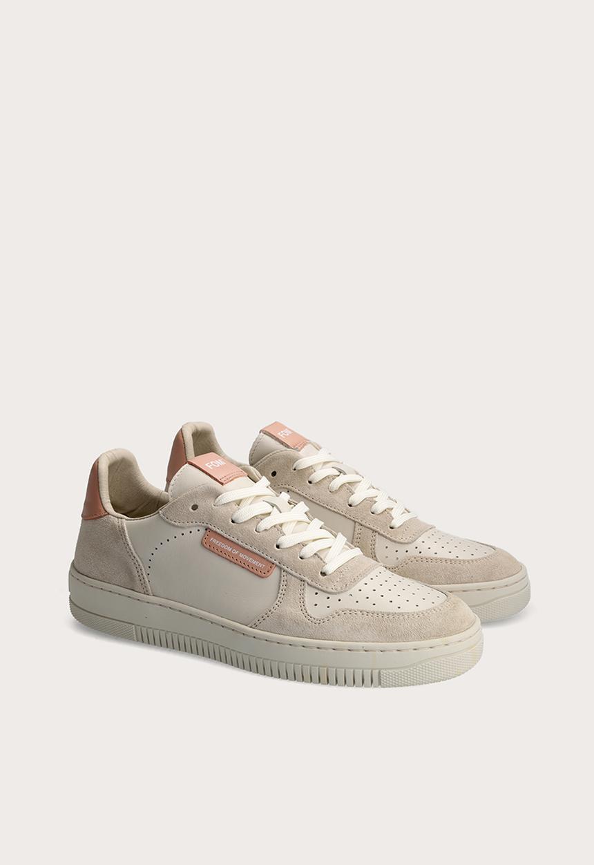 Freedom of Movement - Ladies Tekkie - Off-White/Blush