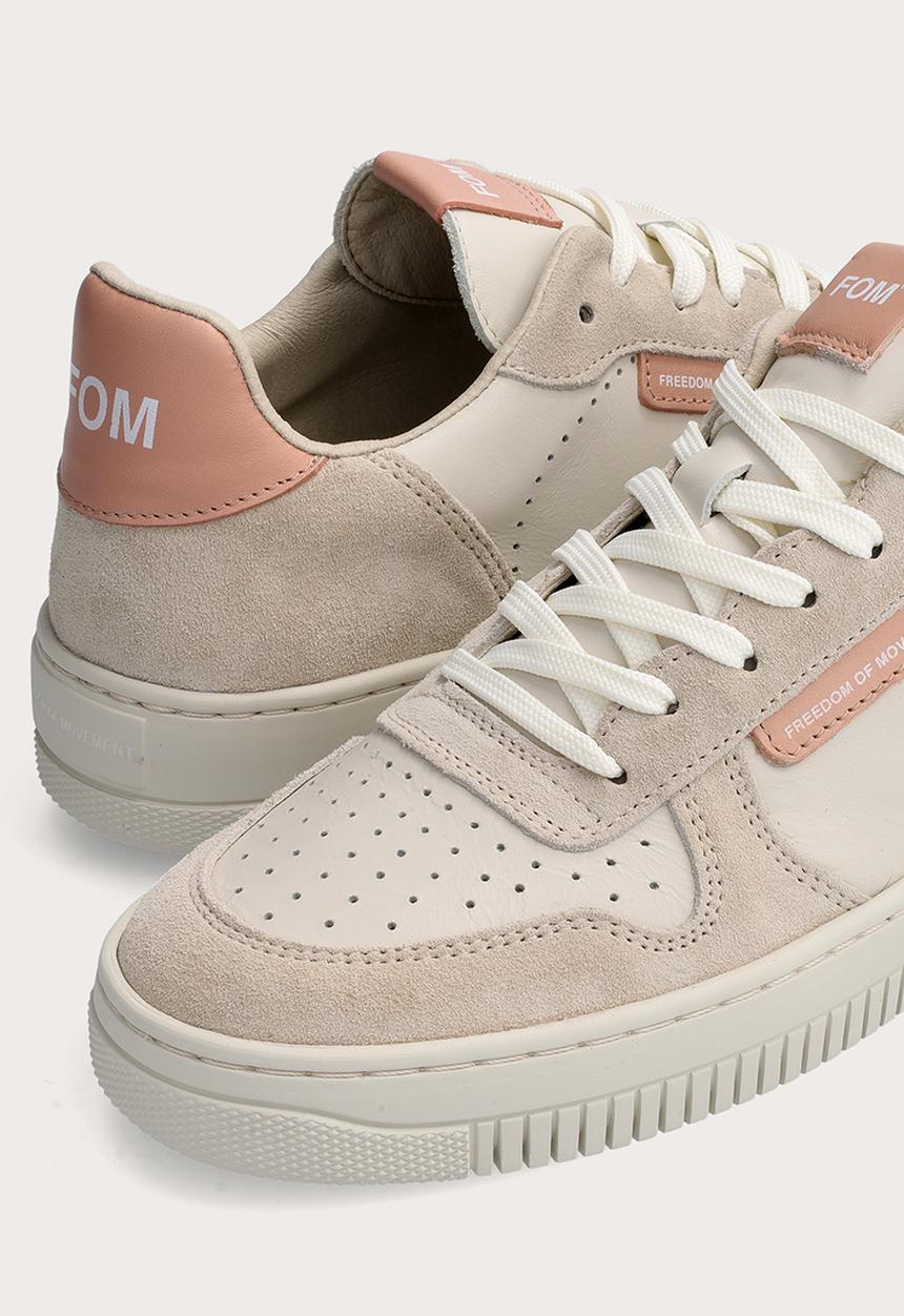 Freedom of Movement - Ladies Tekkie - Off-White/Blush