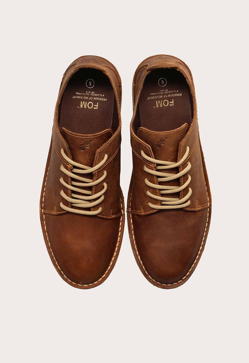 Freedom of Movement - Vellies Standard Low-Cut - Whiskey
