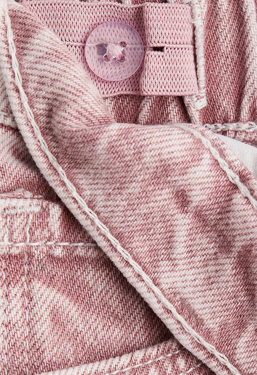 H&M - Denim skirt - pink