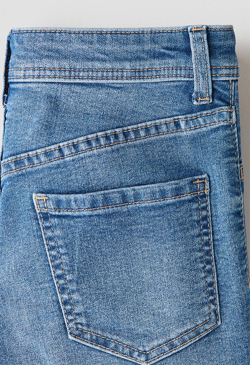 H&M - Denim shorts - denim blue 
