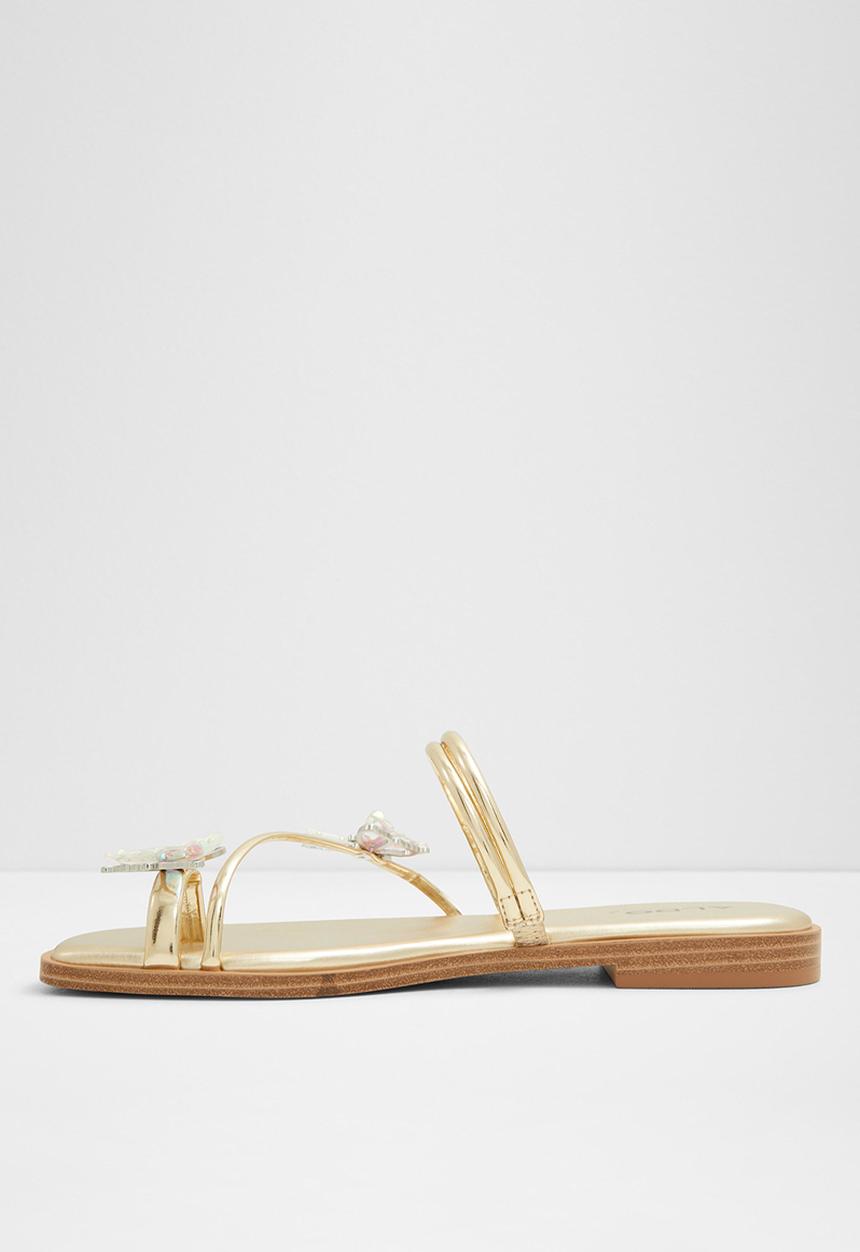 ALDO - Glasswing sandal - gold