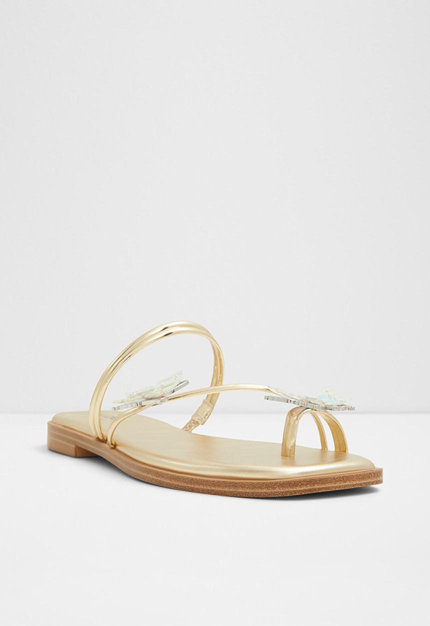 ALDO - Glasswing sandal - gold