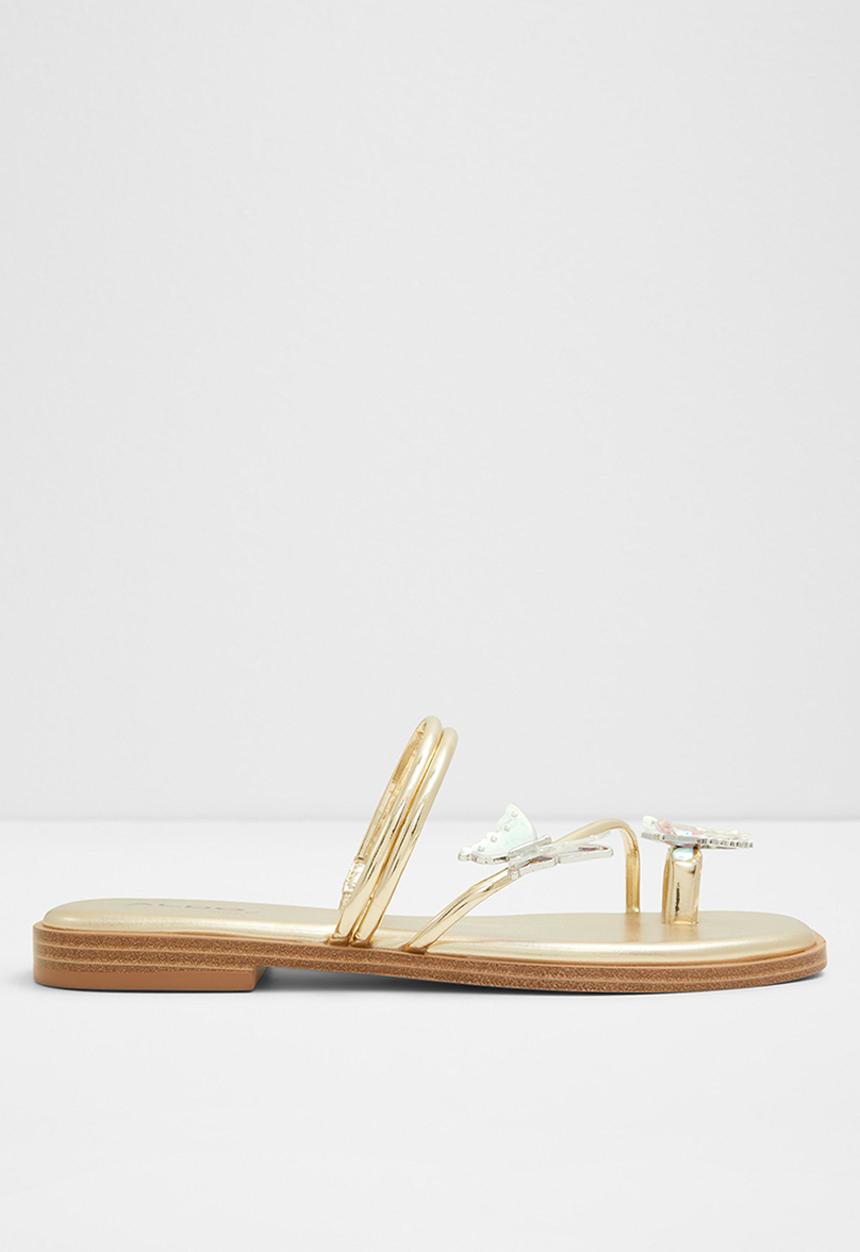 ALDO - Glasswing sandal - gold