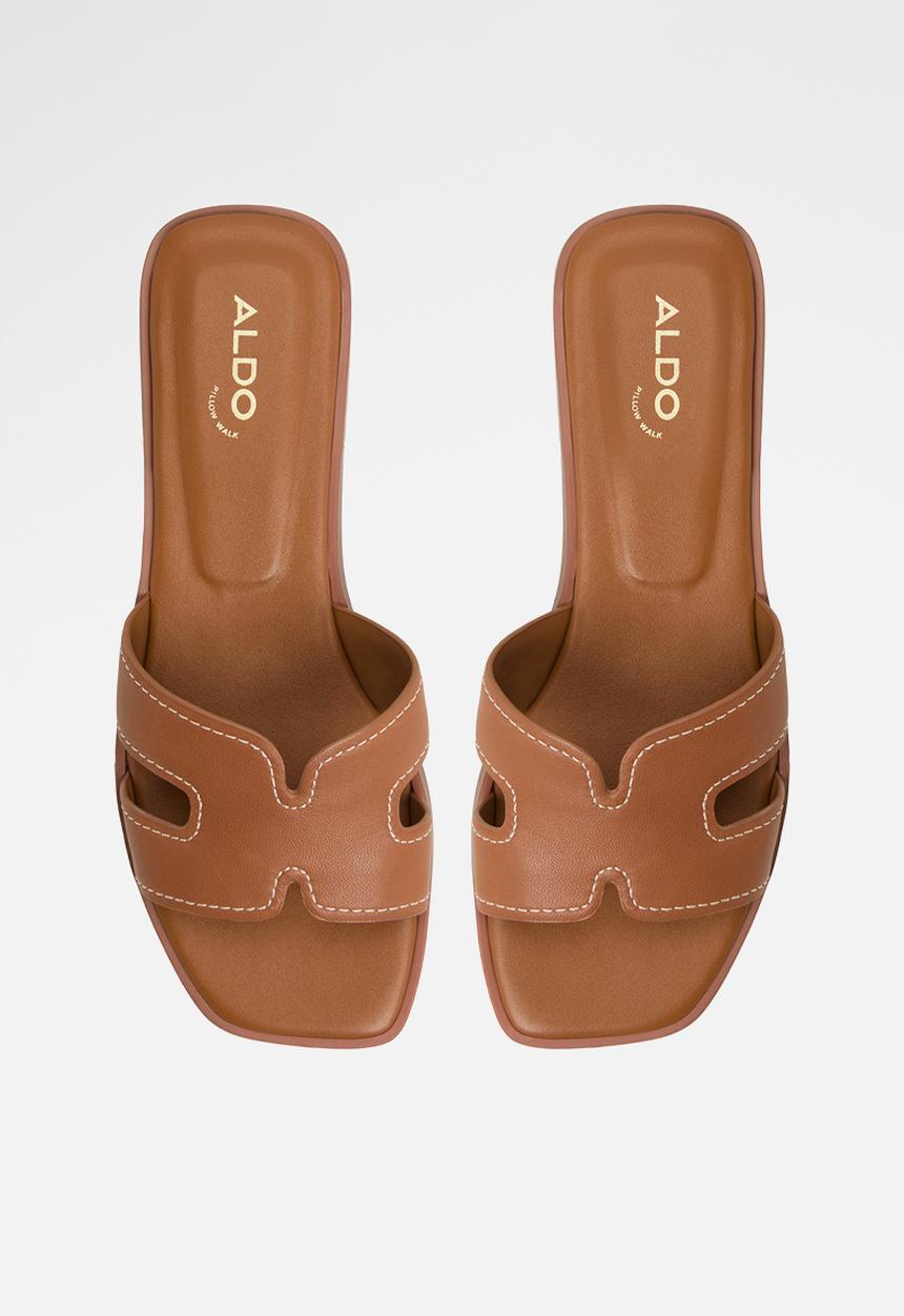 ALDO - Itsandal slide - medium brown